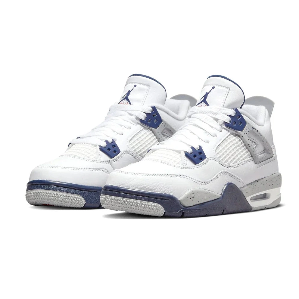 Jordan Air 4 Midnight Retro GS Navy 0712